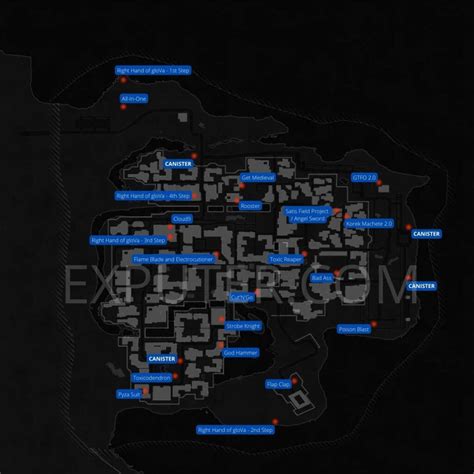 Dying Light All Blueprint Locations EXputer