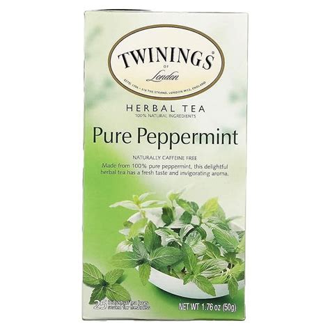 Twinings Pure Peppermint Tea Count Walmart