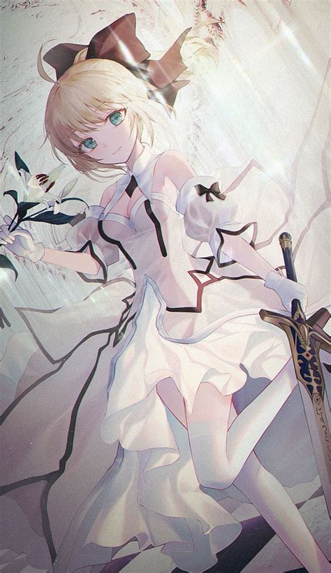 Saber Lily Saber Fate Stay Night Image By Nien