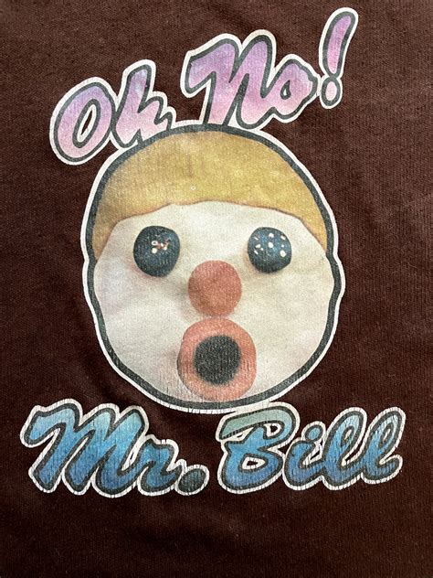 Oh No! Mr. Bill SNL T-shirt Vintage 70's - 80's Size … - Gem