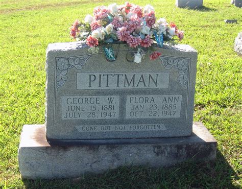 Flora Ann Waddle Pittman Homenaje De Find A Grave