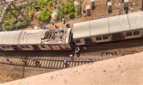 Mumbai local train coach derails at CSMT; no passenger injured - Mumbai ...