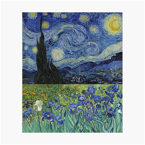 Lámina fotográfica Colección de pinturas famosas de Vincent Van Gogh