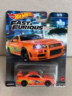 Hot Wheels R34 Super Silhouette Nissan Skyline Hobbies Toys Toys Games On Carousell