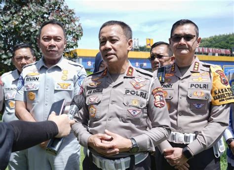 Tinjau Jalan Tol Kakorlantas Polri Cek Kesiapan Pengamanan Operasi