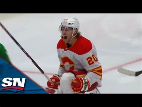 Flames Blake Coleman And Elias Lindholm Score Twice In Seconds To