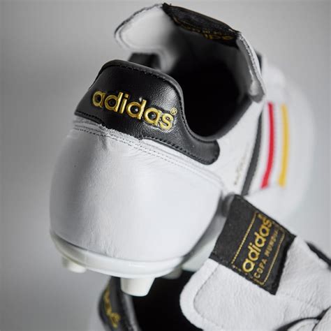 Adidas Copa Mundial Firm Ground White Core Black Gold Met Adult