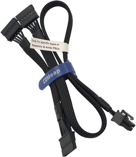 Amazon Comeap Sata Power Cable For Seasonic Antec Psus Pin To