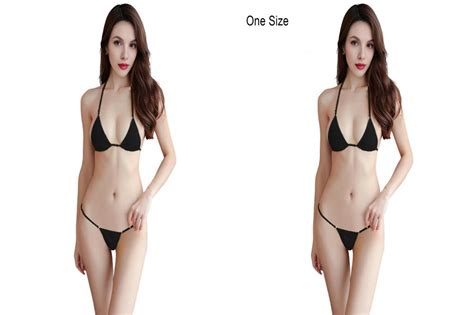 Twt Polyester Spandex Swimsuit Women Two Piece Swimsuit Sexy Triangle Bikini Set Halter String