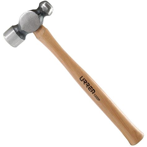 Urrea 32 Oz Ball Pein Hammer With Hickory Handle 1332p The Home Depot