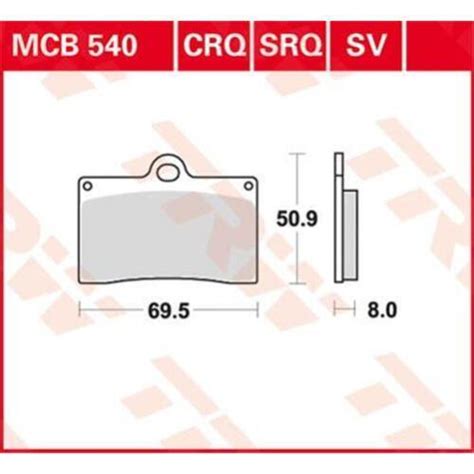 Bimota Tesi D Trw Crq Series Carbon Race Brake Pads