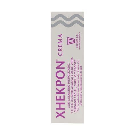 Xhekpon Crema Antienvejecimiento Para Cuello Y Escote Con Col Geno