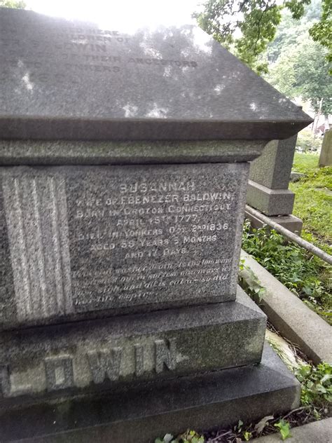 Susannah Bailey Baldwin Memorial Find A Grave