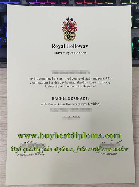 The A Z Of Making Fake Royal Holloway University Of London Degree