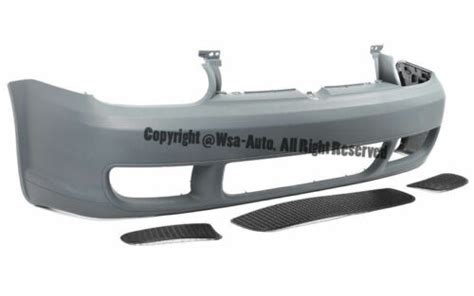 R32 Style Front Bumper W Mesh Grille For Mk4 Volkswagen Golf Gti Cover Iv Ebay