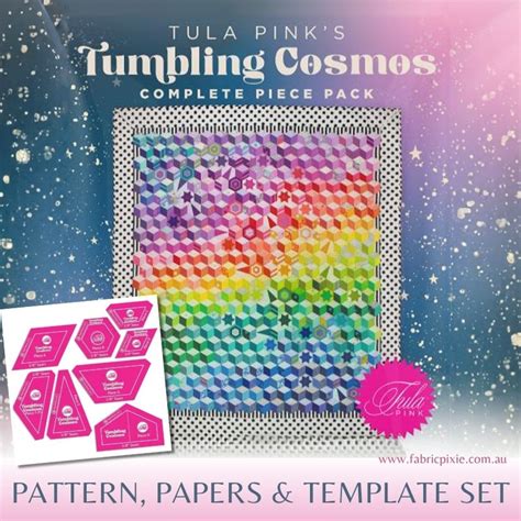 Tula Pink Tumbling Cosmos Complete Piece Pack Fabric Pixie