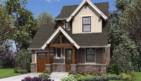 Tiny Craftsman House Plans