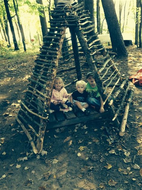 Teepee Branches Sticks And Nail It Together Natural Playground