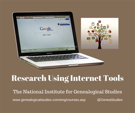 Research Using Internet Tools – The National Institute for Genealogical ...