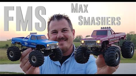 FMS FCX24 Smasher V2 1 24 RTR Monster Truck First Run YouTube