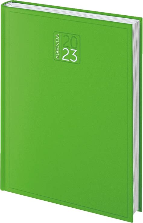 Agenda Giornaliera 15x21 AGENDEPOINT IT 2023 Copertina Gommata Verde