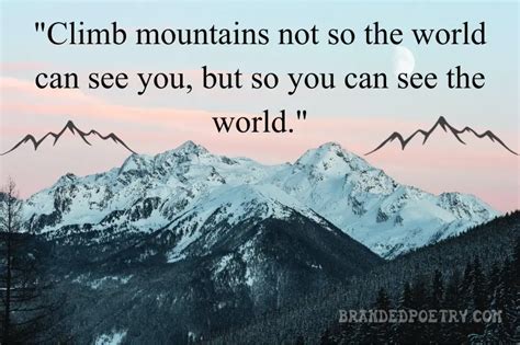 Short Mountain Quotes To Elevate Your Spirit Branded Poetry