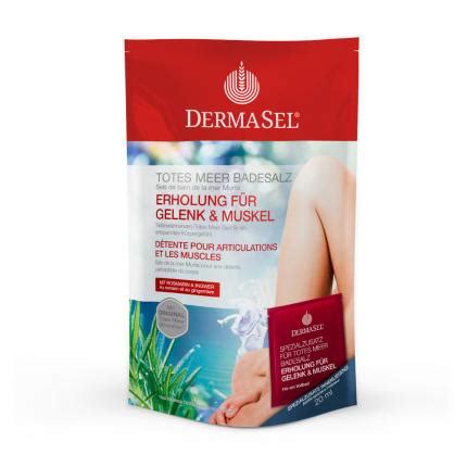 DERMASEL Totes Meer Badesalz Gelenk Muskel Kombipackung 1 Packung