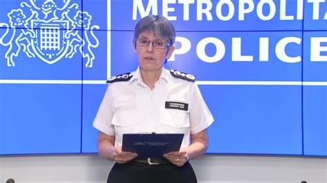 Live Londons Police Chief Gives An Update On The Disappearance Of A