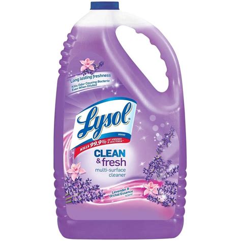 Lysol 144 Oz Lavender Pourable All Purpose Cleaner 19200 88786 The