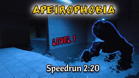 Roblox Apeirophobia Level 1 The Poolrooms Speedrun 2 20 Youtube