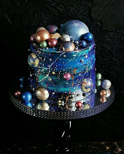 Amazing Colourful Space Cake Galaxy Cake Decorating Ideas