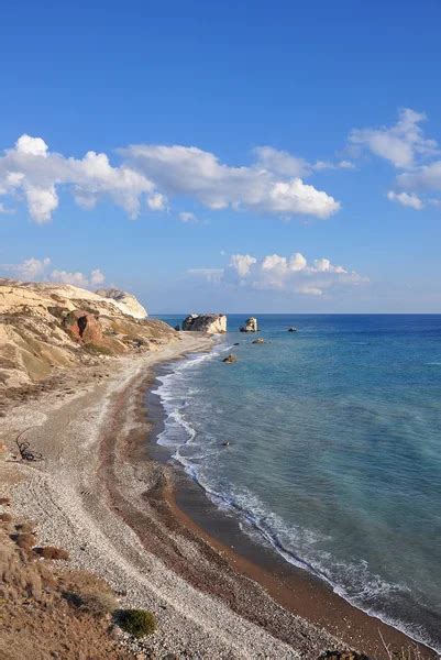 Aphrodite Rock beach, Cyprus — Stock Photo © AndrCGS #2568525