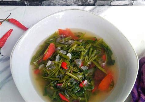 Resep Sayur Asem Kangkung Oleh Mutiarisa Cookpad