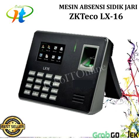 Jual ZKTECO LX16 Mesin Absen Sidik Jari ZKTECO LX16 SSR Mesin Absensi