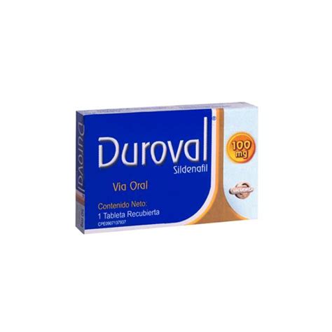 Duroval 100 Mg X 1 Tableta Valmorca Compras Farmacia