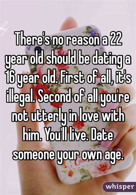 23 And 16 Year Old Dating Telegraph