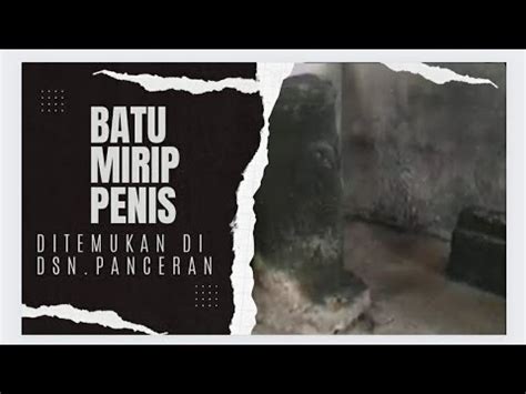 Batu Mirip Penis Peradapan Neolitikum Di Temukan Di Dusun Panceran