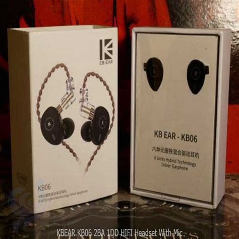 Kbear Kb Ba Dd In Ear Earphone Running Sport Technology Hifi