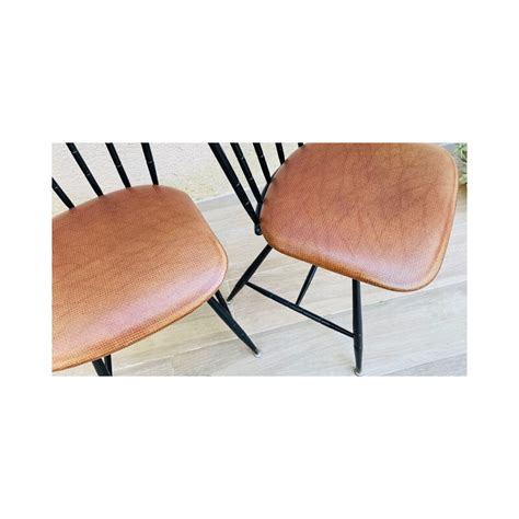 Lot Chaises Scandinave Vintage Par Soudexvinyl