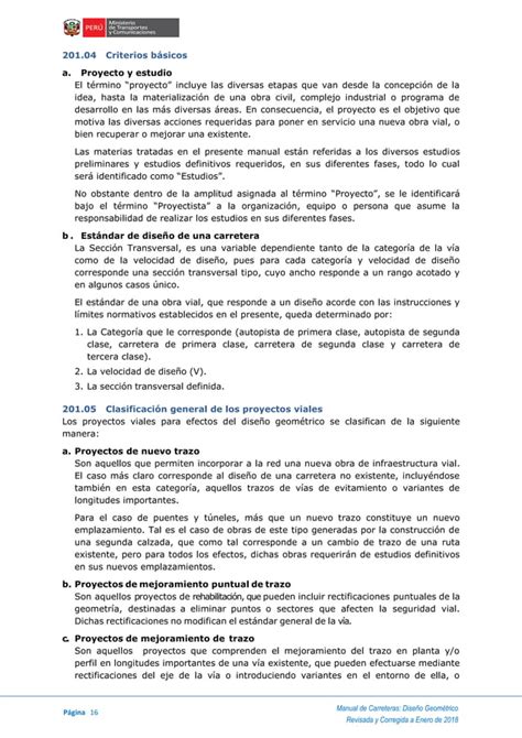 Manual De Carreteras Dg Pdf