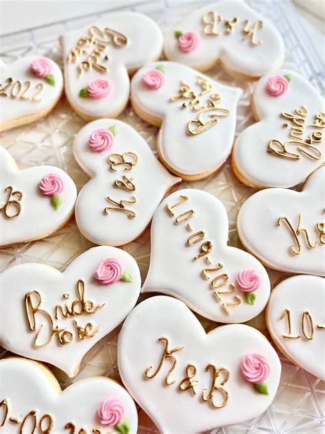 Bridal Shower Sugar Cookies Wedding Shower Cookies Decorated - Etsy