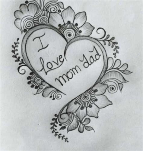 Details More Than 158 Drawing Mom Dad Latest Seven Edu Vn