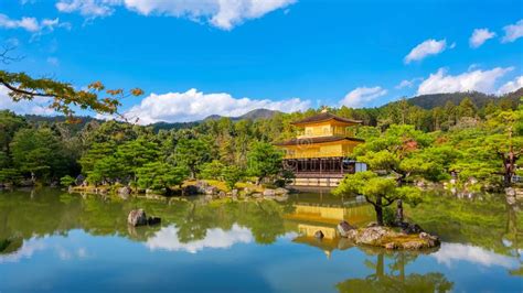 El Pabell N De Oro Del Templo De Kinkaku Ji En Kyoto Jap N Imagen De