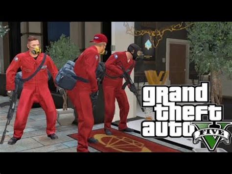 GTA V O GOLPE DA JOALHERIA COMPLETO YouTube