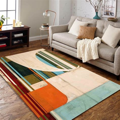 Modern Rug, Abstract Carpet, Art Design Rug, Modern Rug, Style Abstract ...