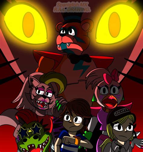 Fanart Fnaf Security Breach X Brawl Stars By Remixanimationlatin On