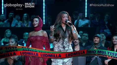 Ludmilla Canta Hino Nacional Pr Mio Multishow V Deo Dailymotion