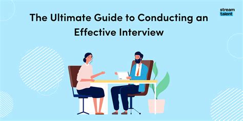 Stream Talent The Ultimate Guide To Conducting An Effective Interview