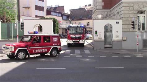 KDF HLF TLF Berufsfeuerwehr Wien YouTube