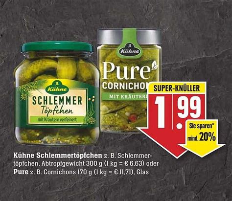 K Hne Schlemmert Pfchen Angebot Bei Edeka